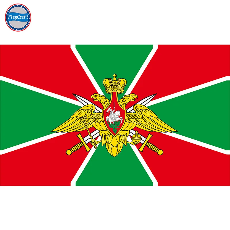 Border Troops Of Russia Flag 90x150cm 100D Polyester Printing From Both Sides Back to | Дом и сад