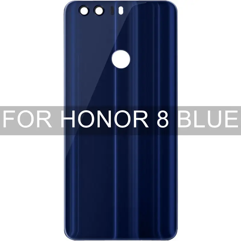 Для Honor 8 Lite Задняя стеклянная крышка батареи Задняя Дверь Корпус панель для Huawei Honor 8 Lite Задняя стеклянная крышка Honor8 Lite - Цвет: 8 Blue