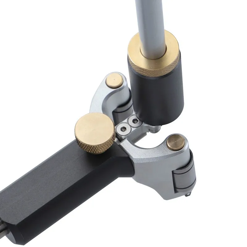 £20.59 Woodworking Marking Gauge Straight Arc Curve Line Scriber Fine Tuning Parallel