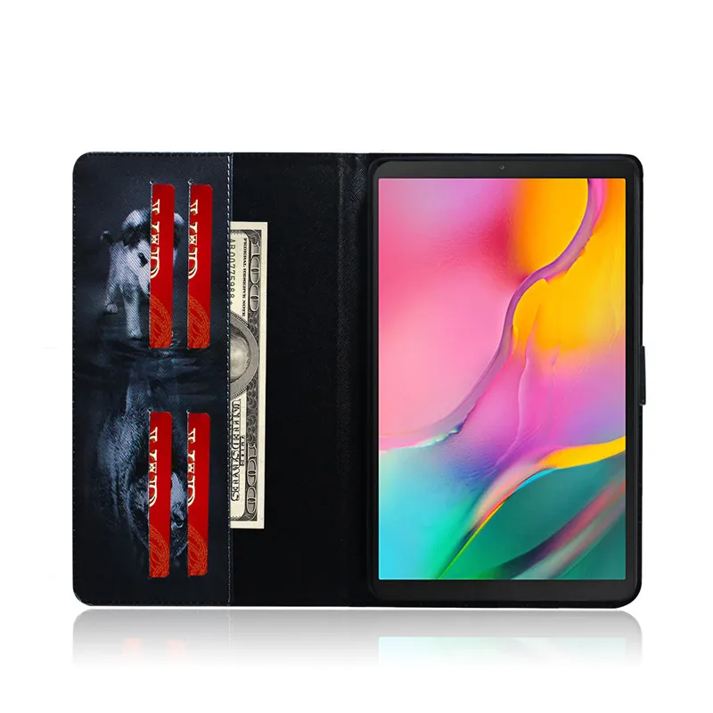 Чехол Wekays для samsung Tab A 10,1, мультяшный кожаный чехол для samsung Galaxy Tab A 10,1 дюймов T510 T515, чехол