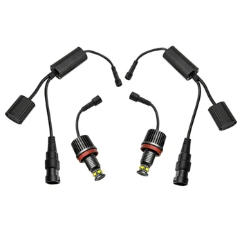 

Set LED Light Halo 12V 6000K 1400LM For BMW 1-series E82 E87 E88 2008-2012 1 Pair White