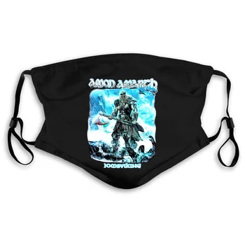 

AMON AMARTH JOMSVIKING DEATH METAL CHILDREN OF BODOM AMORPHIS NEW BLACK Cool Mouth Mask Women's kid PM2.5