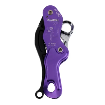 

Double Stop Descend Device Descender With Double Locking And Anti-panic Outdoor Survival Tools for Climbing Camping