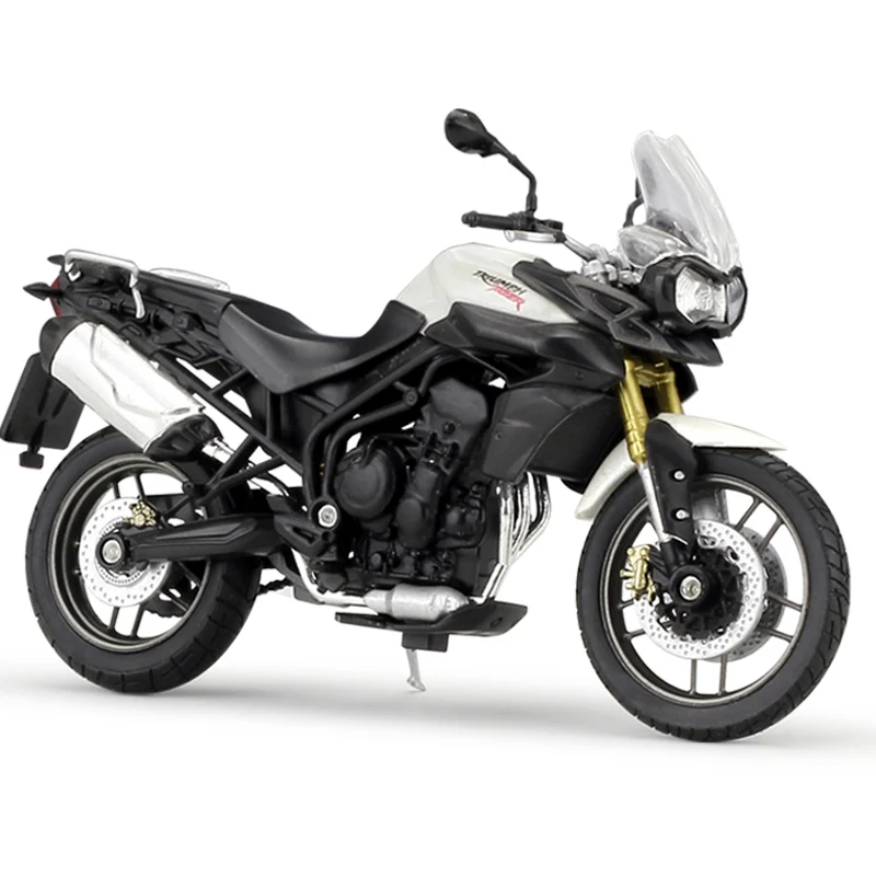 Модель мотоцикла Welly в ретро стиле TRIUMPH TIGER 800 1:18 из сплава| |