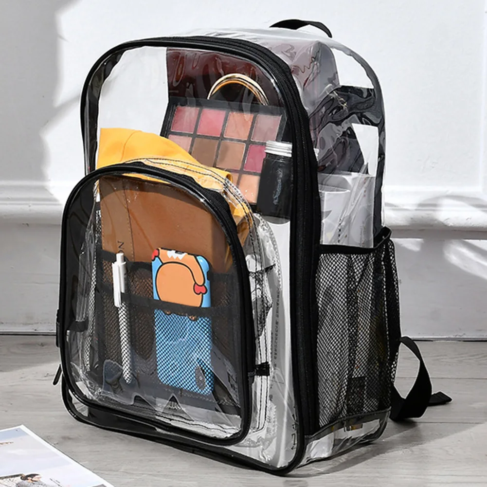 Унисекс студенческий прозрачный Водонепроницаемый Большой Вместительный рюкзак дорожная сумка рюкзак студенческий детский подарок