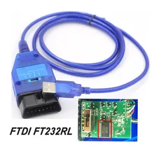 FTDI FT232RL/ FT232RQ чип Авто Obd2 Диагностический кабель для VAG для Fiat KKL USB Интерфейс ЭБУ автомобиля сканирующий инструмент 4 позиционный переключате...