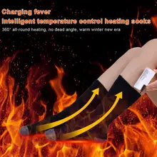 3,7 в 2200 мАч литиевая батарея обновление нагревательные носки перезаряжаемая Регулируемая батарея электрические нагревательные носки двухслойные теплые носки