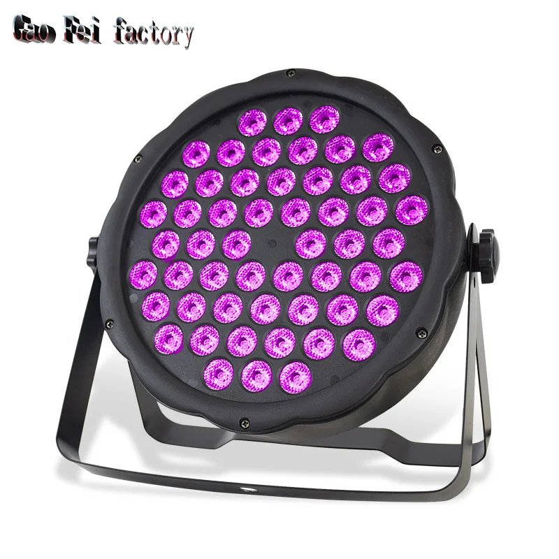 Плоская светодиодная Par Светильник 54X3W RGB 3In1 светодиодные лампы для украшения