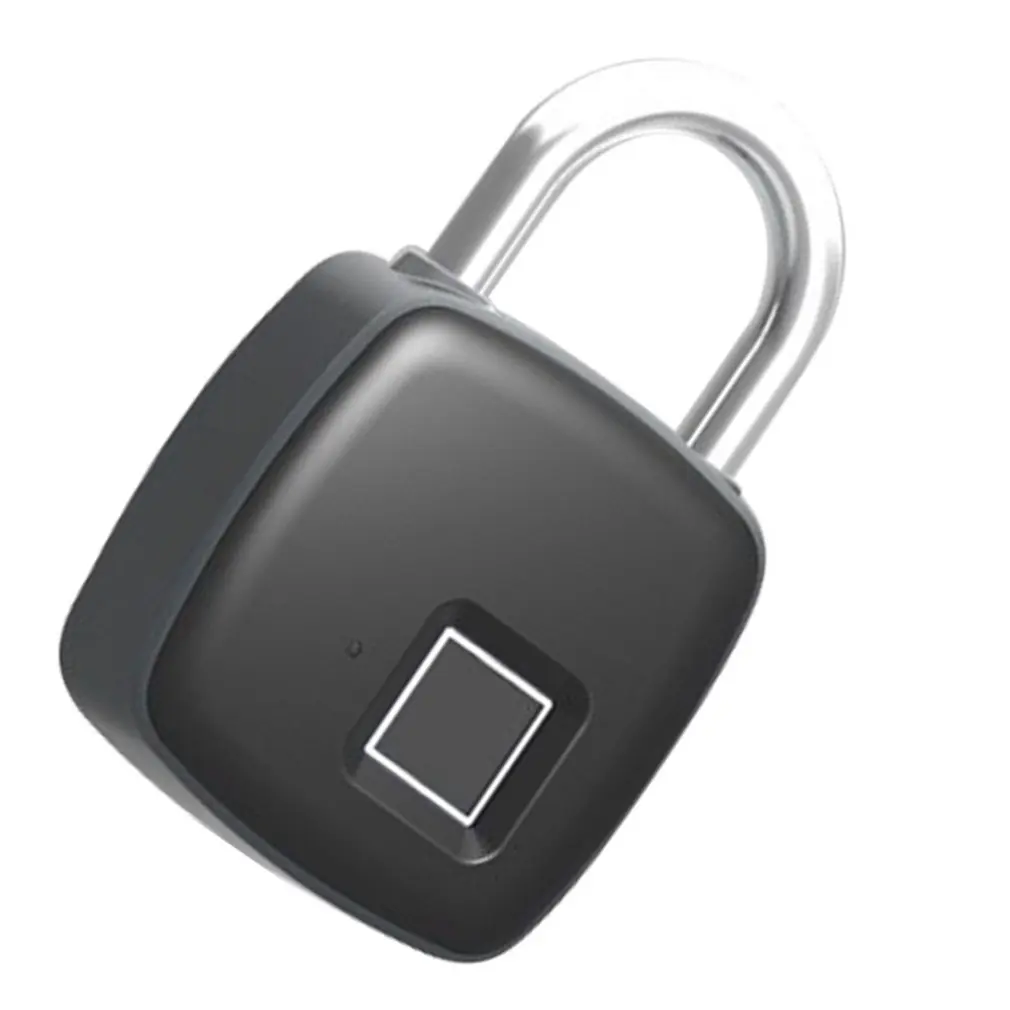 Anti-Theft fingerprint lock Electronic Fingerprint Padlock Suitcase Student Dormitory Anti-Theft Long Standby Electronic Padlock