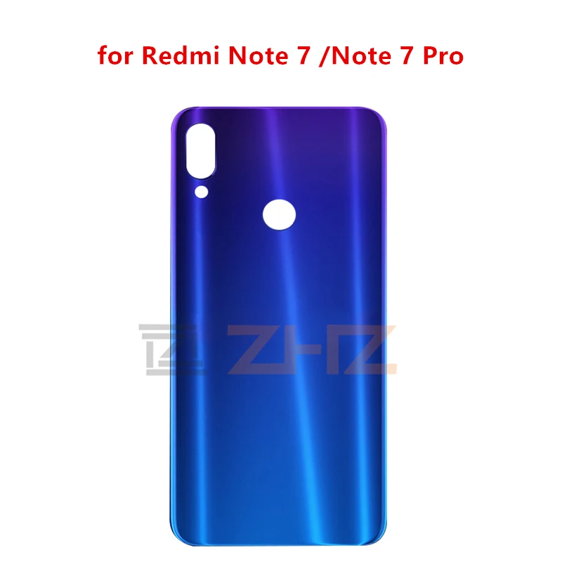

Original For Xiaomi Redmi Note 7/ Note 7 Pro glass Battery Back Cover Rear Door Housing Replacement Repair Spare Parts