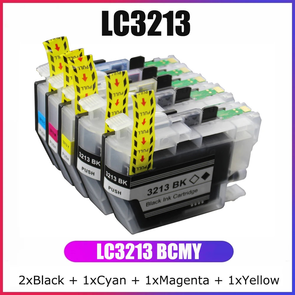 Совместим с Brother LC3213 чернильный картридж фотография |