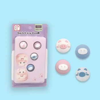 

Cat Claw Design Thumb Grip Caps Joystick Cap for Nintendo Switch & Lite Soft Silicone Cover for Joy