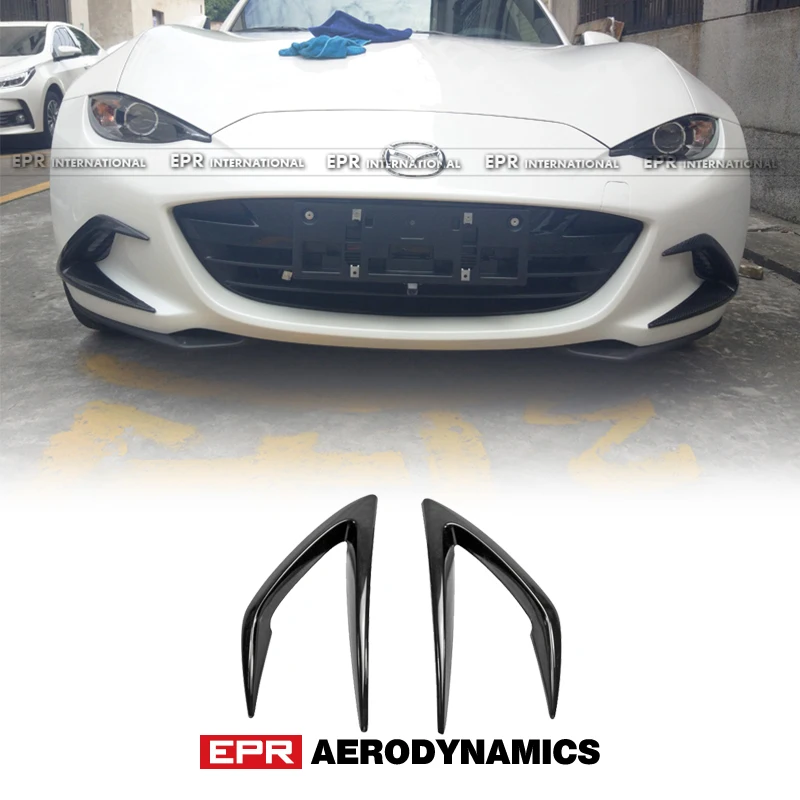 Car styling FRP Fiberglass Front Bumper Duct Cover Fiber Glass Air