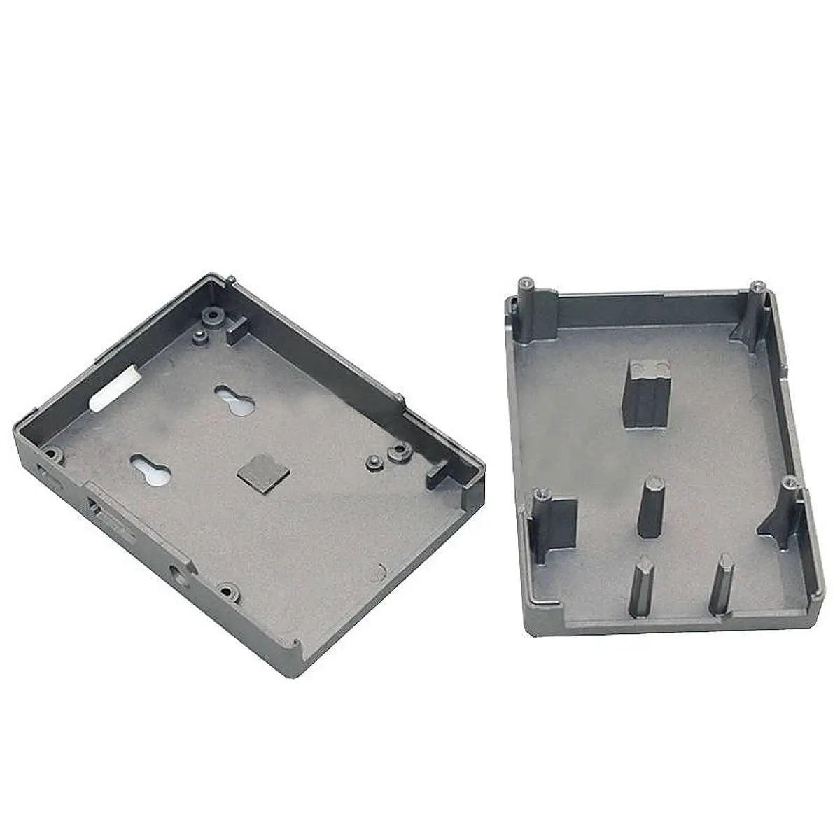 Прочный из алюминиевого сплава конструктивный металлический корпус коробка для Pi B +/B/Pi 2/Pi 3 не нужен вентилятор радиатора, необходимый порт