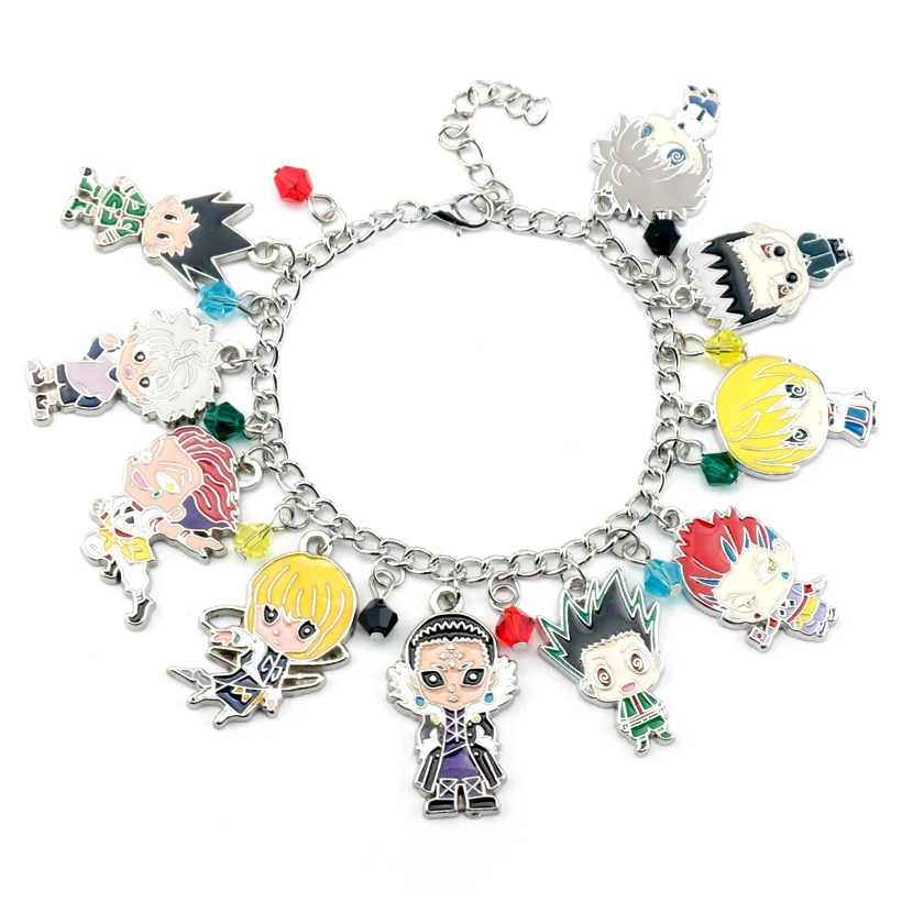 Аниме Hunter X браслет с подвесками мультфильм Курапика киллуа золдик хисока