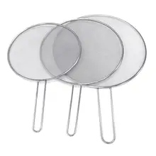 Нержавеющая сталь разбрызгивание экрана маслостойкая крышка защита от разлива покрытие для сковороды