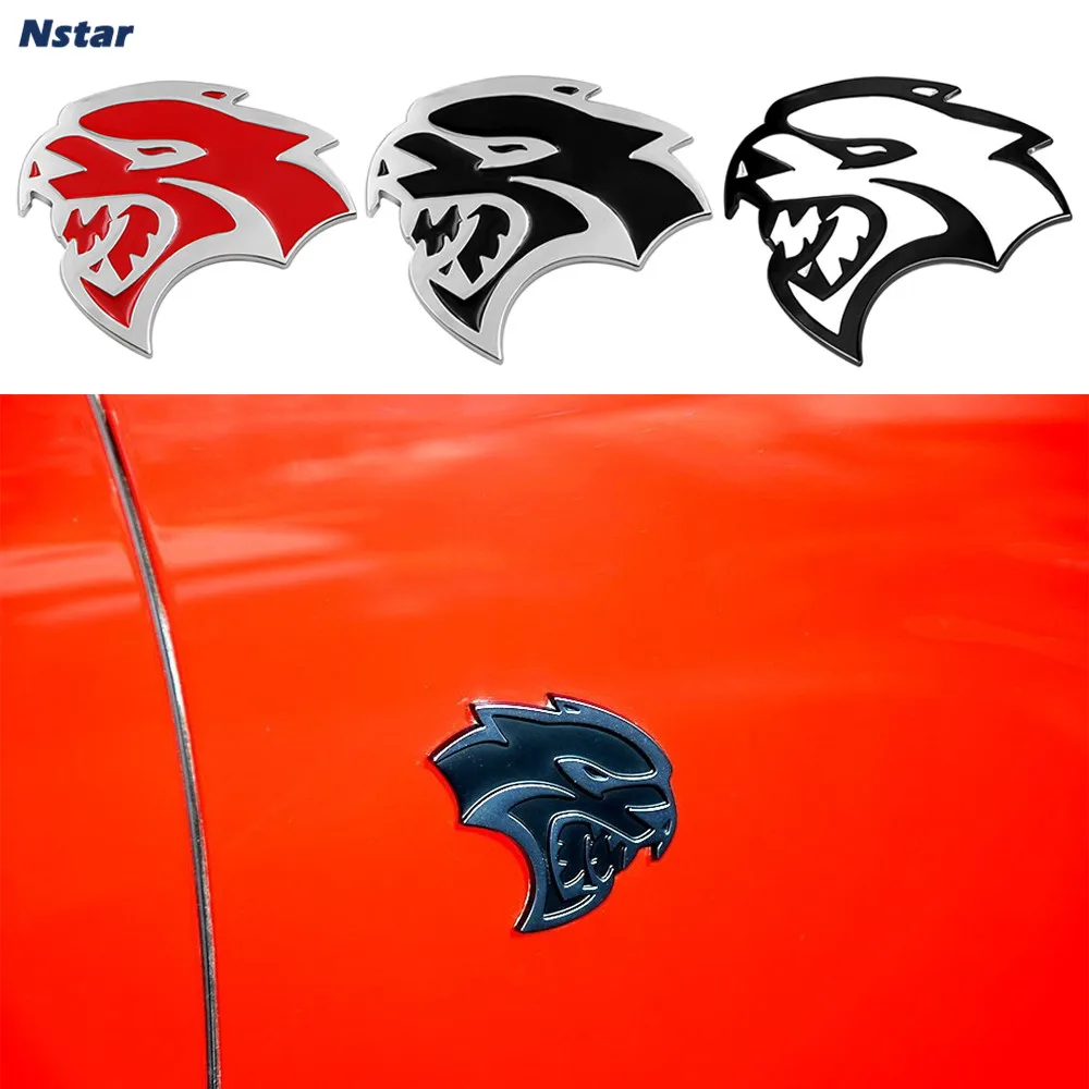 Nstar 1 шт. эмблема из сплава Hellcat значок для багажника боковых крыльев автомобиля