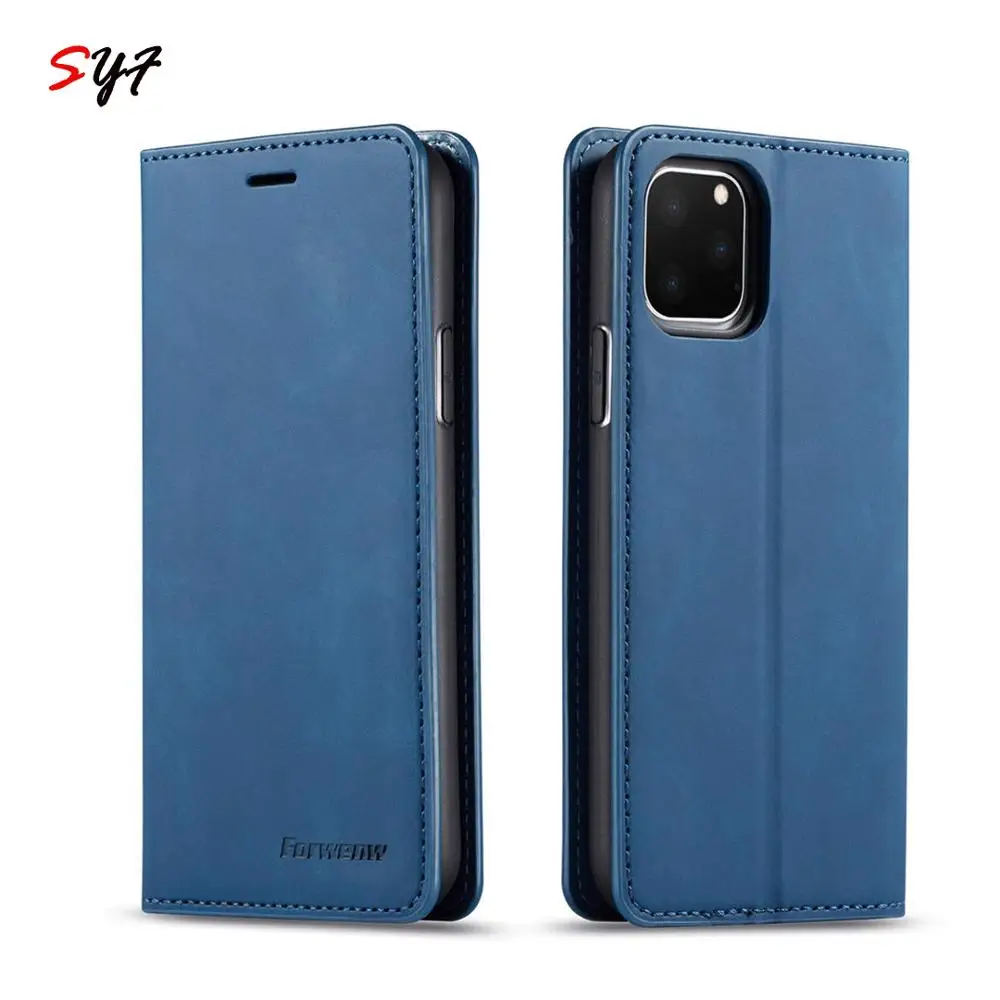 Кожаный флип-чехол для телефона iPhone 12 11 PRO MAX MINI XSMAX XS XR X 8 7 Plus SE 2020 Магнитный