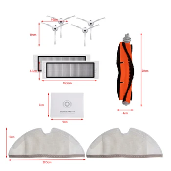 

Practical Cleaning Accessories For Xiaomi Roborock Vacuum Cleaner Parts Home Side Brush Filter Replacements