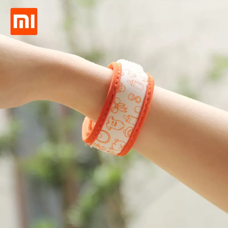 

Stock Xiaomi Clean-n-Fresh Plant Mosquito Repellent Bracelet Anti Insect Dispeller Repeller Wristband Hand Strap Adult Children