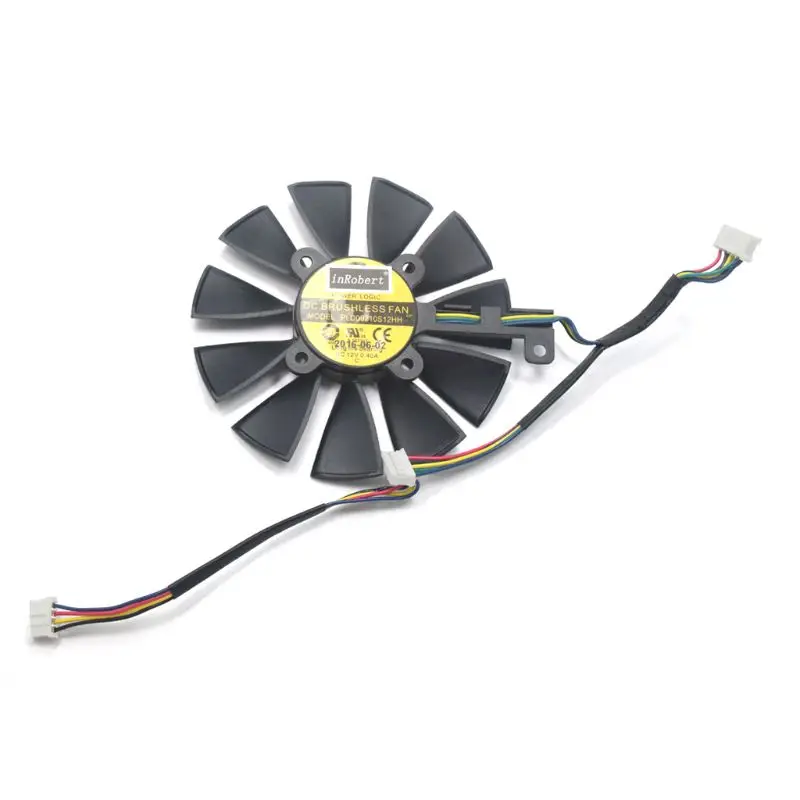 Вентилятор охлаждения для asus Strix GTX 1060 OC 1070 1080 1080Ti RX 480 87 мм | Компьютеры и офис