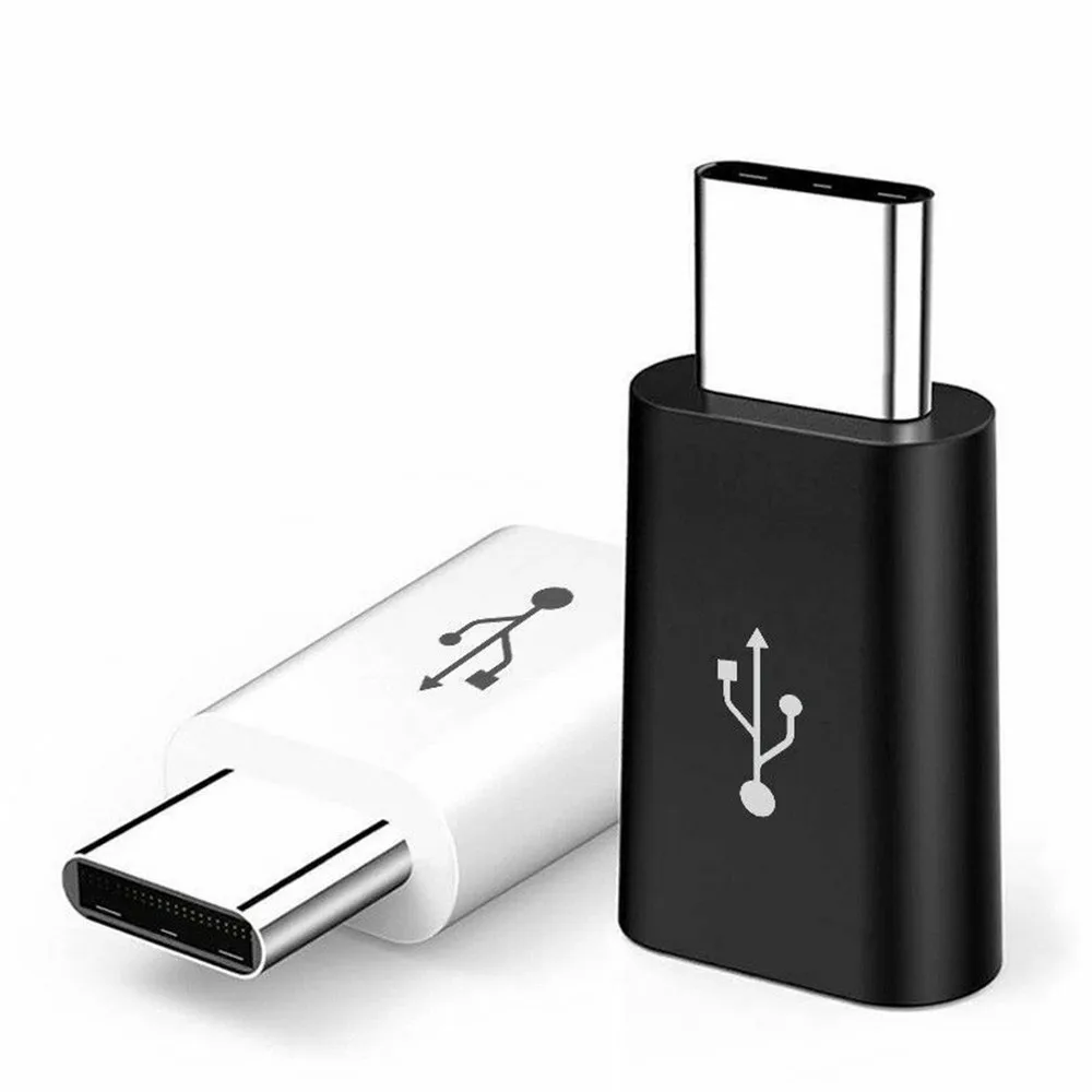 USB To Type C Adapter 5PC Micro USB Female To Type C Male Connector Charging Adapter Phone Accessories