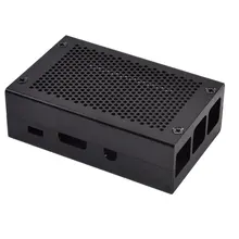 For Raspberry Pi 3 Model B+ Aluminum Case Black Case Metal Enclosure Compatible For Raspberry Pi 3 Model B