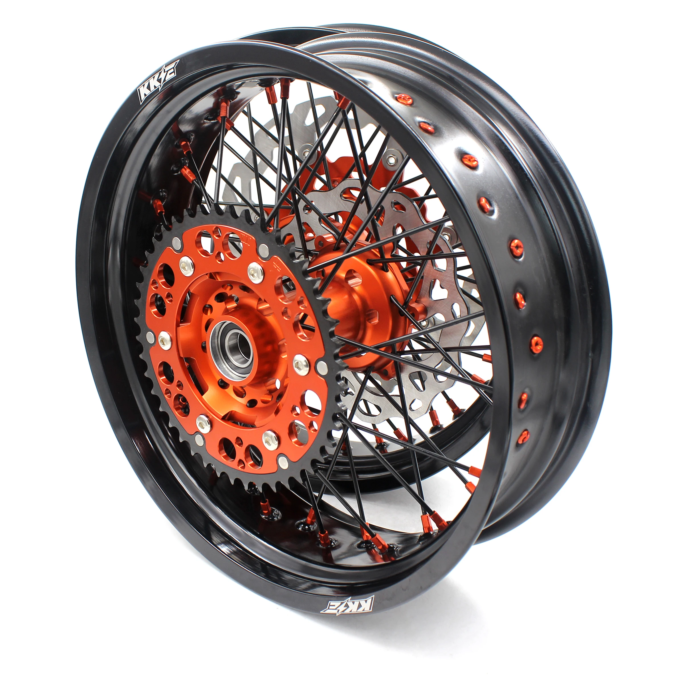 KKE 3 5/5 0 супермото спицевые колеса комплект для KTM SX EXC F XC W 125 150 200 250 300 350 400 525 2003 2020