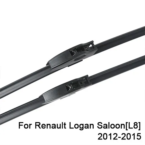 SLIVERYSEA сменная щетка стеклоочистителя для Renault Logan 2004- силиконовая резина Стеклоочиститель авто аксессуары - Цвет: 2012-2015 L8