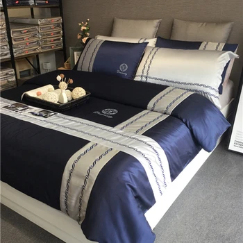 

GXC LV Modern Design 60S Cotton Bedding Set Pink Soft Pure Cotton Duvet Cover Set Bed Sheet Pillowcases Queen King Size