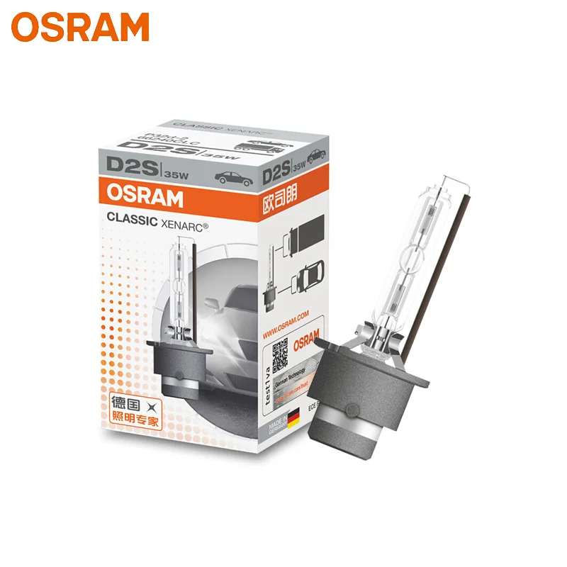 OSRAM D2S 66240CLC Xenon HID CLASSIC Original Car Headlight 12V 35W 4200K Standard White Light Auto Genuine Lamp 1x | Автомобили и