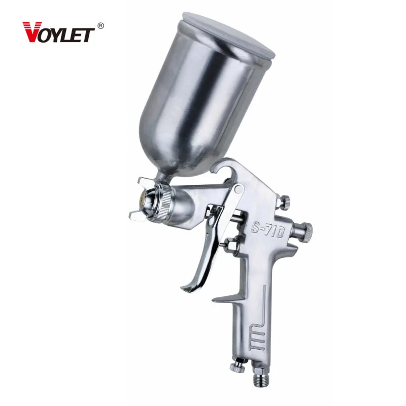 Распылитель краски Voylet S-710G 1 0/1 3/1 5/1 8 мм с емкостью 400 мл | Инструменты