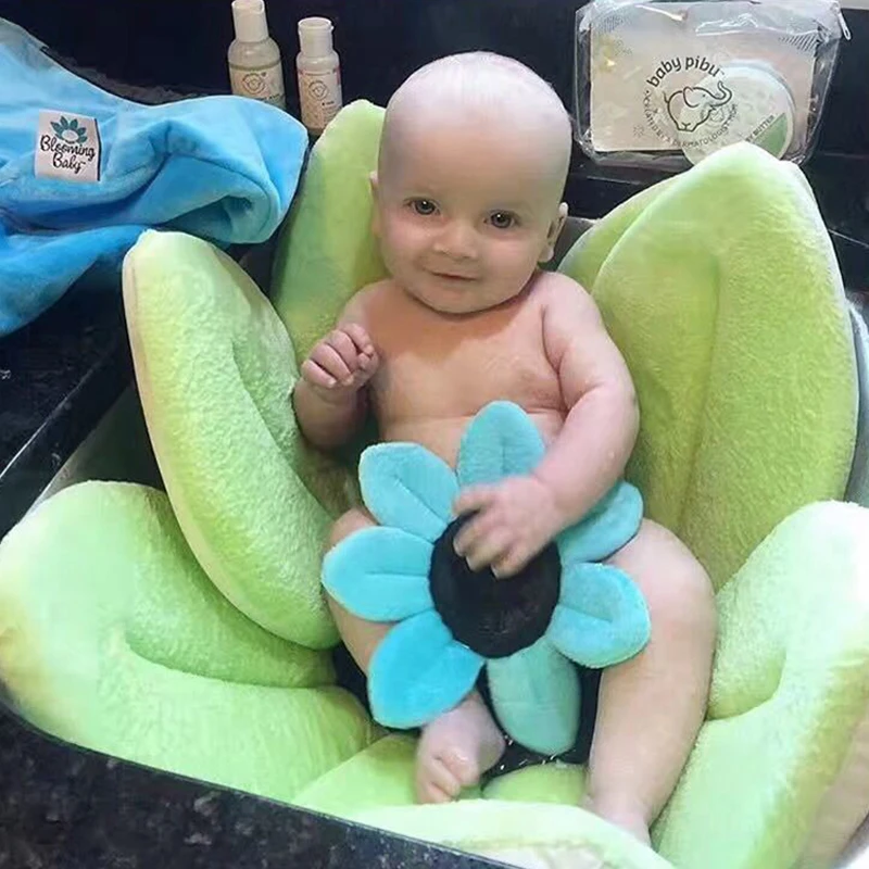 Детский коврик для ванной нескользящий сидения защитный новорожденных подушка