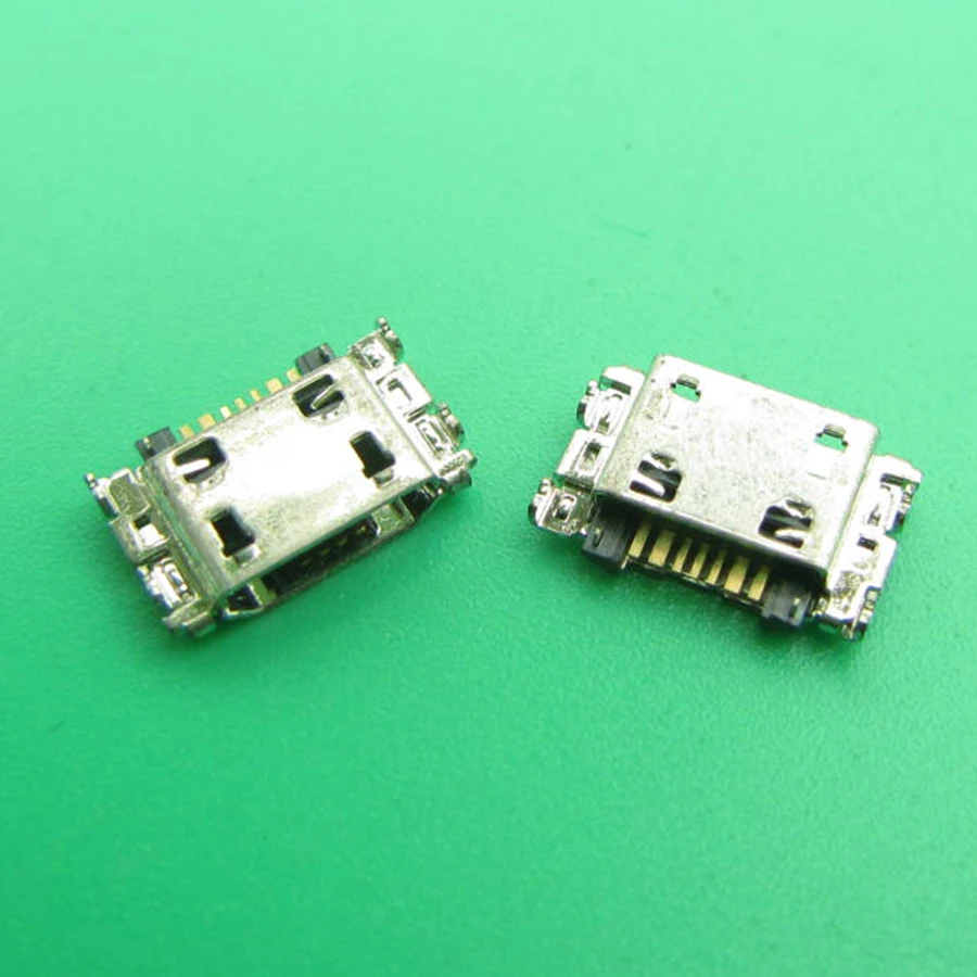 100 шт. 7 контактный разъем Micro USB для зарядки Samsung Galaxy J3 J5 J7 J1 J100 J330 J330F J530 J530F J730