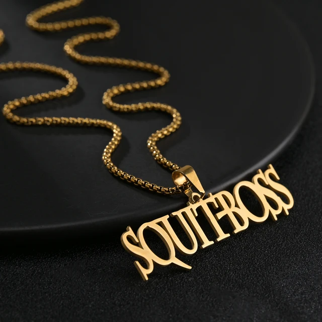 Atoztide Customized Name Necklace 