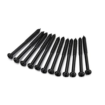 

12x Bass Pickup Mounting Screws for PB JB P90 Pickups Musical Instrument Parts