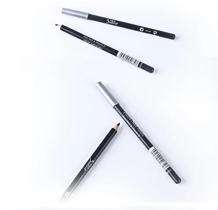 3 FACEMAKEUP/карандаш для бровей визажиста carbon black