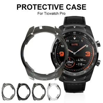 

Smart Watch Case for Ticwatch Pro Shock absorption Anti-scratch Soft TPU Watch Protective Cover Smartwatch Accessories