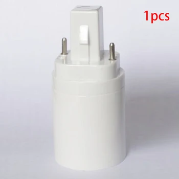 

G24 To E27 Conversion Practical Easy Install High Temperature Resistant On Off Home Fixture Stable Accessories Light Socket