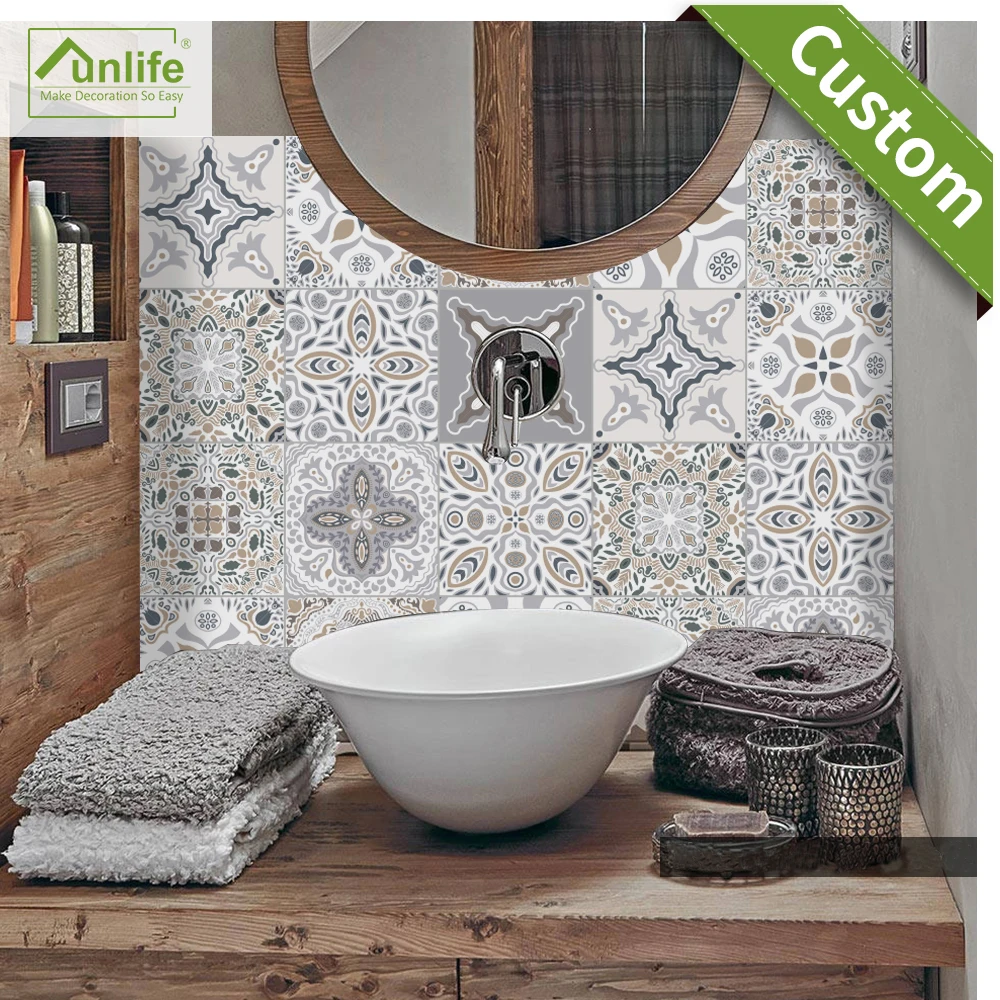 Водостойкие наклейки Funlife из ПВХ в стиле ретро для творчества 10 шт. упаковке