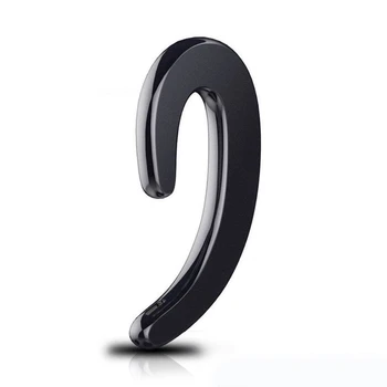 

S103 Wireless Bluetooth Ear Hook Stereo Clip Earphone Headset For Smart Phone(Black)