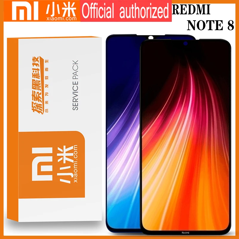 Для Xiaomi Redmi note 8 ЖК-дисплей кодирующий преобразователь сенсорного экрана в сборе запасные части для Redmi note 8 lcd