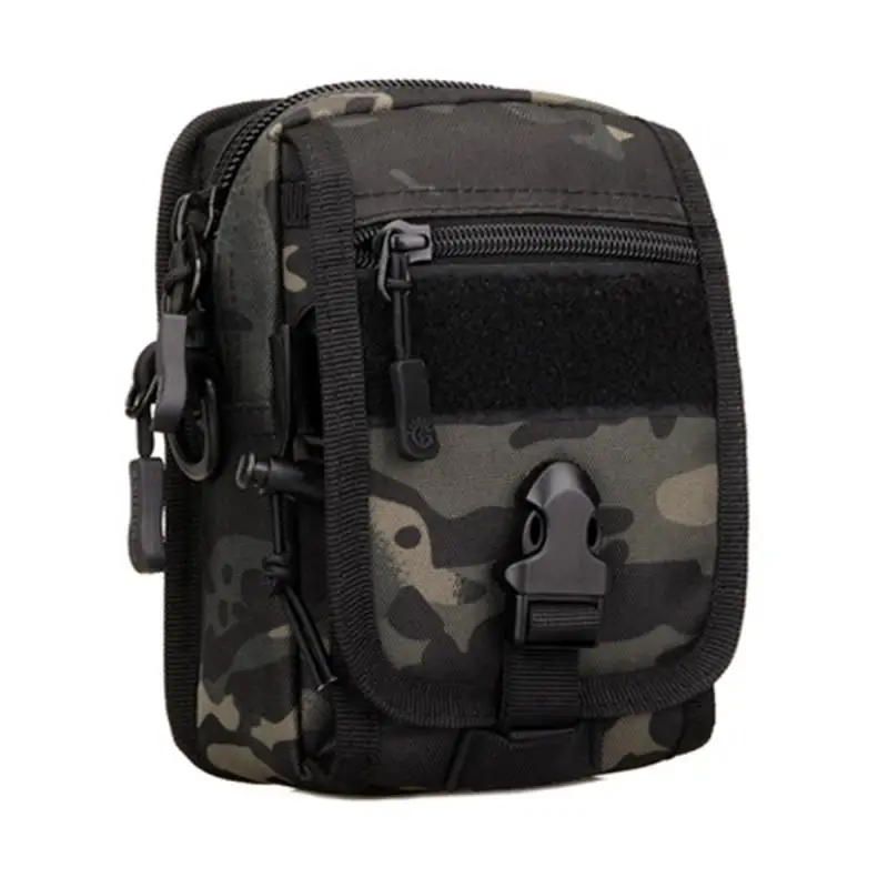06 Тактическая Мужская Сумка Molle, военная поясная Сумка Molle, сумки через плечо, кошелек, сумка для путешествий, сумка-мессенджер для велоспорта - Цвет: 06
