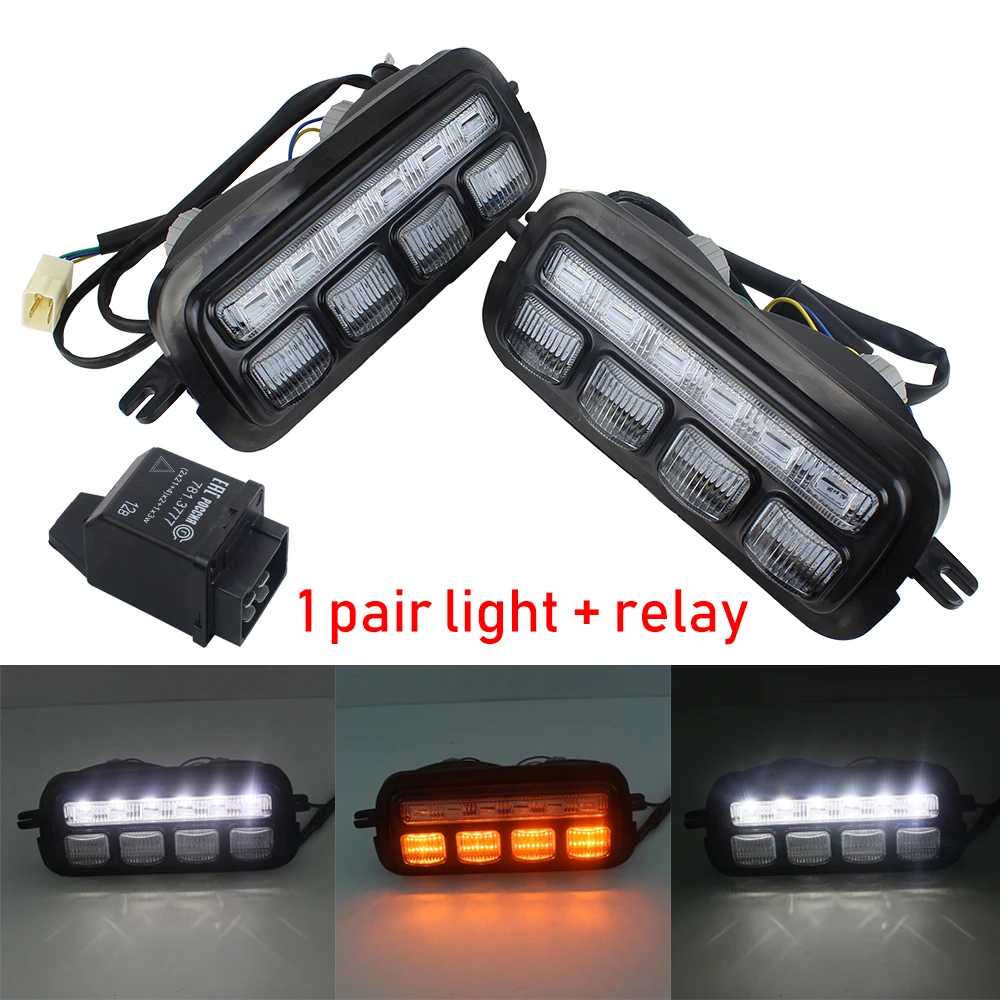 1 пара светодиодный задний фонарь с ходовым сигналом поворота для Lada Niva 4x4 1995 2019