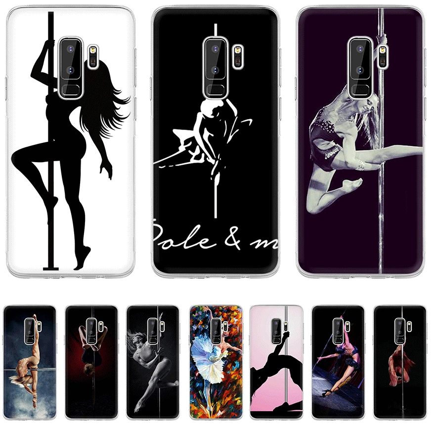 

Phone Case For Samsung S3 S4 S5 S6 S7 Edge S8 S9 S10E S10Plus Note 8 9 M10 M20 M30 M40 Pole Dance Dancing Fitness Hot Painted