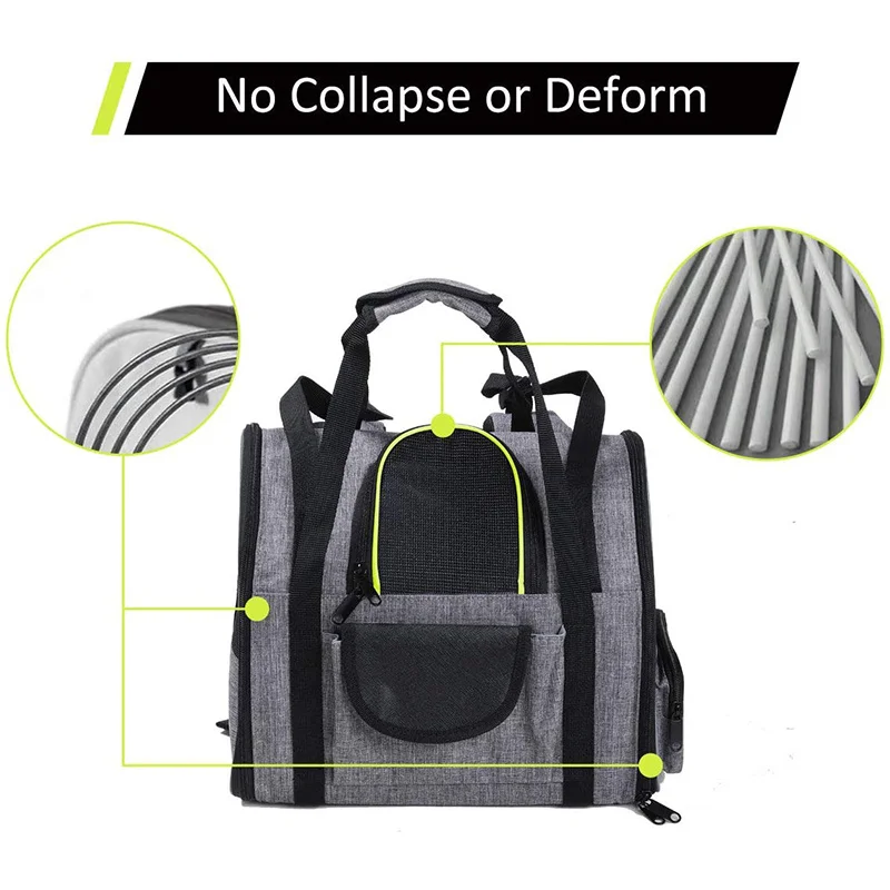 Title 7, Benepaw Breathable Dog Carrier Sturdy Reflectiv...