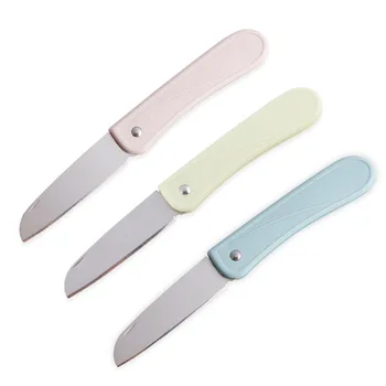 

Kitchen Tools Knife Stainless Steel Fruit Cutter Accessories Gadgets For Home Mini Folding Portable Pocket Knife Kitchenware