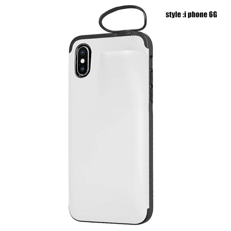 white Система защиты совместима с iPhone и AirPods наушники чехол для телефона анти-осень чехол для телефона LFX-ING - Цвет: white