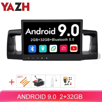 

YAZH 1Din 32GB Head Unit Multimedia For Toyota Corolla EX 2001 2002 2003 2004 2005 2006 With Android 9.0 GPS Navigation Radio