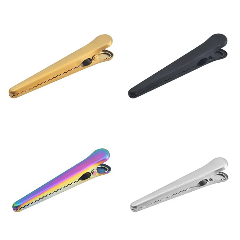 200 Teile/los 11,5 cm Lange Clips Edelstahl Backe Küche Lebensmittel Lagerung Clip Zubehör Chip Tasche Clips Für Luft Engen dichtung Grip – Detail 2